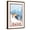 Brown Frame, variant on Art.com Downhhill Snow Skier, Sun Valley, Idaho Art Print by Lantern Press, Black Frame Wall Art, 17" x 23"