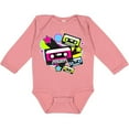 thumbnail image 3 of Inktastic The 80s Cassette Tapes Boys or Girls Long Sleeve Baby Bodysuit, 3 of 5