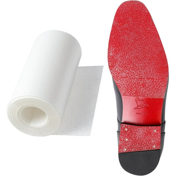 Sole Sticker, Crystal Clear Sole Protector, NOGIS Self-Adhesive Shoe Grip for Ladies Heels, Red Bottom Heels, Resistant Self-Stick Pads (4 in *39.3 in)