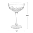 thumbnail image 2 of Labrea Life + Home Classic Etched Champagne Glasses, Set of 6, 2 of 11