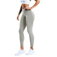 thumbnail image 1 of Pantalones cortos sin costuras para mujer - Pantalones cortos de yoga de cintura alta, tejido elástico en 4 direcciones, cintura cónica para hacer ejercicio y uso informal, 1 of 5