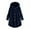Navy, variant on Clearance asdoklhq Coat for Women Clearance $2,Women Plus Size Button Plush Tops Hooded Loose Cardigan Wool Coat Winter Jacket