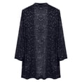 thumbnail image 5 of Njagoc3 Women Tweed Blazer Jacket Single Breasted Elegant Office Work Outerwear, 5 of 6