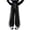 Black, variant on Xudanell Girls Softball Pants Cotton Comfortable High Waist Outdoor Trousers for Teenagers Athletic Pants Girls Black 5-6 Years