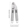 thumbnail image 3 of Tong Stainless Steel Garlic Large Manual Garlic Crusher For Quick Minced Garlic And Paste Making, 3 of 5