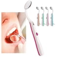 thumbnail image 2 of Dental Mirror With Led Light Inspect Instrument Checking Mirror Dentist Reusable, 2 of 5