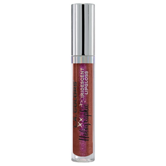 L.A. COLORS Holographic Lipgloss, Razzle Rose, 0.14 fl oz