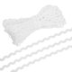 thumbnail image 1 of Uxcell RIC Rac Trim, Cinta de Flecos de Ondas para Manualidades de Costura Blanca, 1 of 7