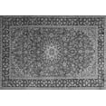 thumbnail image 1 of Ahgly Company Indoor Rectangle Medallion Gray Traditional Area Rugs, 4' x 6', 1 of 1