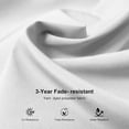 thumbnail image 5 of PURPLE LEAF 9 × 11.5 FT Patio Umbrella White Cantilever Offset Umbrella Rectangle Outdoor Umbrella with 360° Rotation for Garden Deck Pool, White, 5 of 12