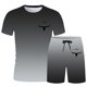 thumbnail image 4 of Playeras Negras Hombre Algodon Camiseta De Cuello Redondo Con Estampado De Playa De Verano Para Hombre Top Informal De Manga Corta, 4 of 4