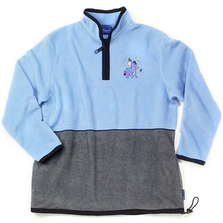 Eeyore Color Block Pullover w/ Zip Front