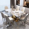 thumbnail image 3 of Luxury Living Room Console Table Dressing Gold Space Savers Dining Table Set Multifunction Yemek Masaları Home Furniture TY20XP My Lux Decor Round, 3 of 14