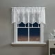 thumbnail image 4 of Ganfancp Transparente Blanco Valance Rod Encaje Medio Cortinas Adecuado para Cocina Salón Baño Cafe Bohemio Patrón Floral Granjas Village Borla Cortinas Ofertas y Liquidaciones 1X Cortinas, 4 of 6