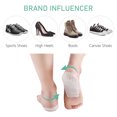 thumbnail image 7 of Pinkiou Classic Heel Cups 2 Pairs Cushion Inserts for Plantar Fasciitis and Heel Pain Relief, 7 of 7