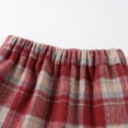thumbnail image 4 of Usaibhir Teens Toddler Girls Plaid Pleated Skirt A-Line Mini Skirt Elastic Waist Wrap Skirts 2-16T, 4 of 8