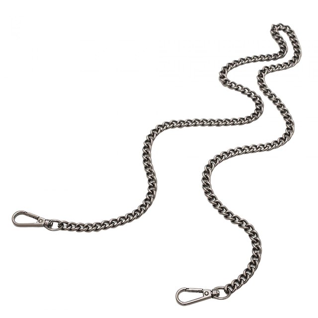 Bolso de Cadena Correa Manija Decoración DIY Sunnimix Correa de Hombro Negro Gris 90cm