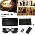 thumbnail image 7 of KANASTAL Cateye Sunglasses Polarized for Women Men Acetate-TR90 Frame Retro Pointy Party Sun Glasses Driving Traveling Black Lens, 7 of 7