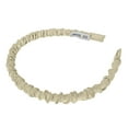 thumbnail image 5 of Lilli Skinny Ruched Satin Headband - Hazel, 5 of 9