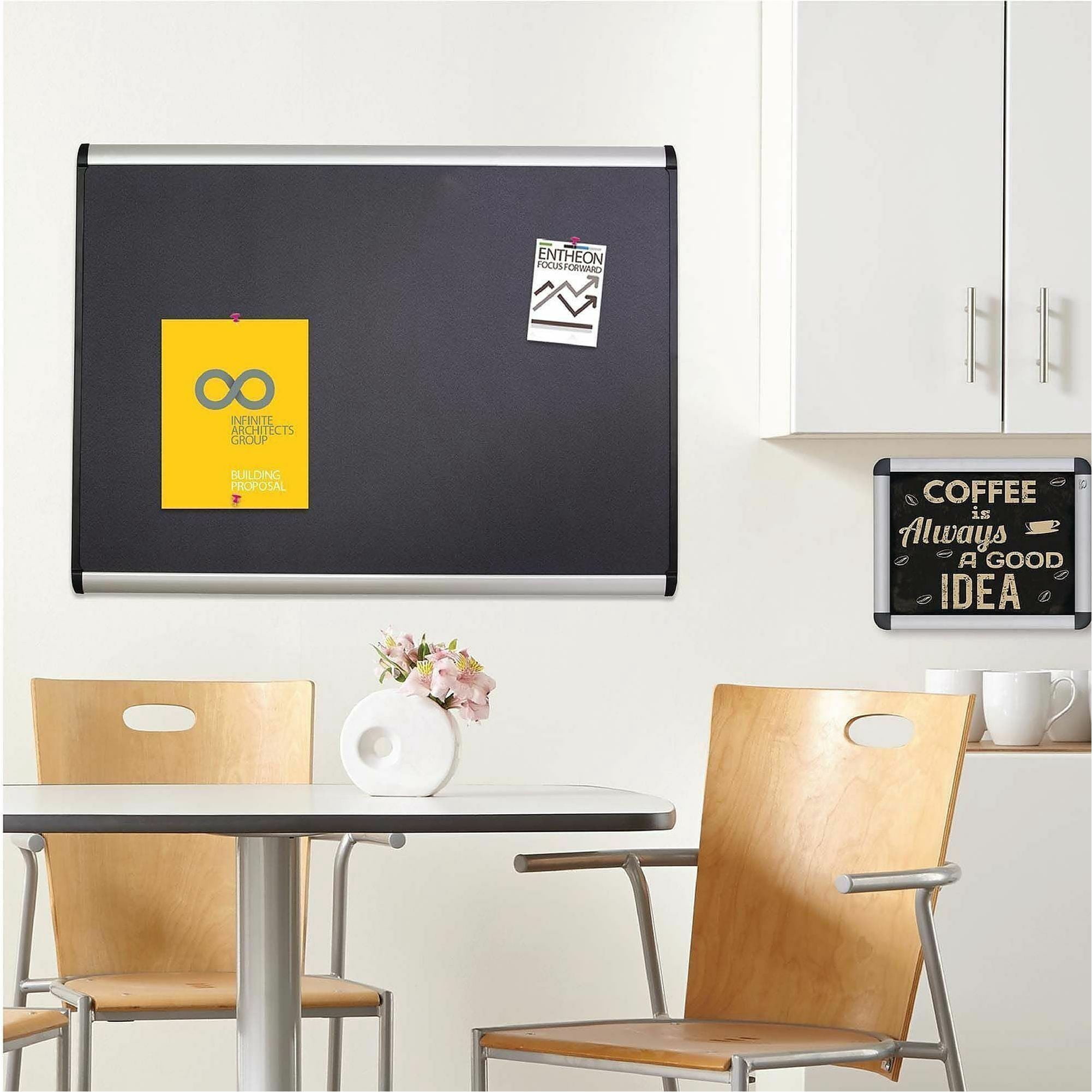 Quartet, QRTMB543A, Prestige Plus Magnetic Bulletin Board, 1 / Each