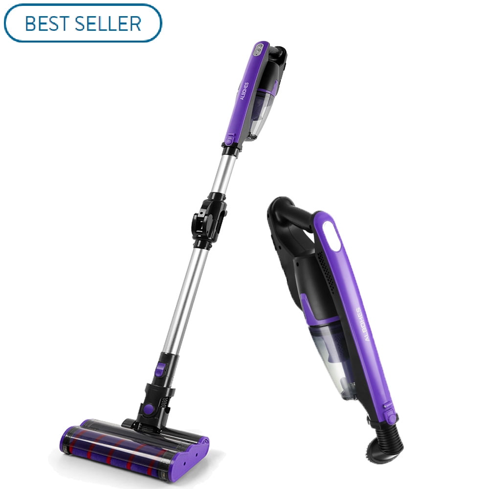 Cordless Stick Vacuum, ALBOHES 2in1 Cordless Vacuum Cleaner Handheld