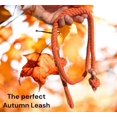 thumbnail image 2 of HAHDAXIA Pumpkin Colored Cotton Rope Leash for Dogs, Autumn Dog Leash, Orange Leash Dogs, Cute Dog Leash, Fall Dog Leash, Ombre Leash, Boho Chic Dog Leash, Handmade Rope Dog Leashes (Orange), 2 of 7