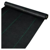 Weed Barrier Fabric 6.5x300ft Heavy Duty - Garden Weed Control Fabric, 3.2oz Polypropylene Ground Cover for Flower Beds, Landscaping, & Underlayment