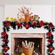 thumbnail image 1 of Oioii Fall Leaf Garland, Artificial Maple Leaf Autumn Garland Fall Leaves Hanging Vines Fall Maple Leaves Thanksgiving Decor for Home Wedding Fireplace Party, 1 of 6