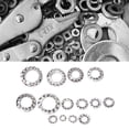 thumbnail image 1 of Tooth 240 Pcs Star Washer 304 Stainless Steel Universal Toothed Washer Compartment Kit, 1 of 8