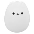 thumbnail image 2 of QIILU Chat en Forme de Veilleuse USB Charge Silicone Changement de Couleur LED Touch Ambient, 2 of 8
