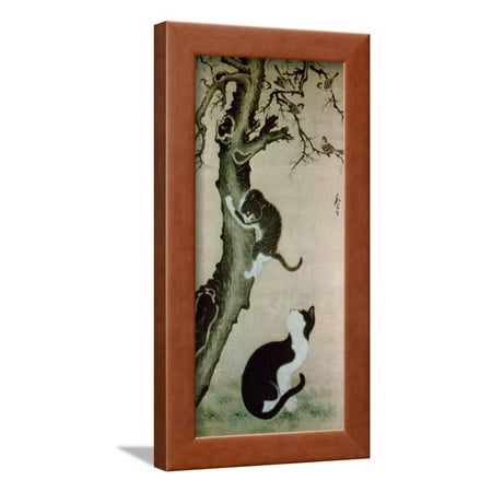 17th Century Framed Print - Cats, 17th century Framed Print Wall Art By Pyon Sang-Byok