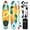 Blue-Leaf, variant on Quashley Pink Inflatable Paddle Board, 11 ft x 34 inch Wide All-Around SUP Board with Paddle, Hand Pump, Backpack and Leash