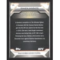 thumbnail image 2 of 2016 Topps UFC Randa Markos #71 UFC MMA Trading Card, 2 of 6