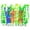 Multi Color, variant on AQUANEAT Fish Tank Decorations, Aquarium Plants Plastic, 10packs Multi Shape Fish Tank Plants