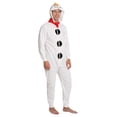 thumbnail image 2 of SLEEPHERO Adult Onesie Men Cozy Novelty Snowman Onesie Christmas Mens Onesie Holiday Halloween Adult Onsie Adult Costumes For Men Snowman Small, 2 of 4