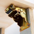 thumbnail image 4 of 4pcs Self Locking Hinge Strong Bearing Capacity Iron Folding Hinge Table Leg Brackets Folding Tools Jikaix, 4 of 4