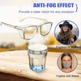 thumbnail image 3 of Gafas de seguridad Gafas de protección para los ojos Gafas de seguridad Gafas protectoras antiniebla transparentes, 3 of 5