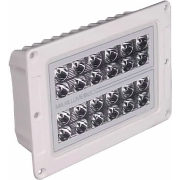 10" White Contemporary H120 Flush Mount LED Flood Light