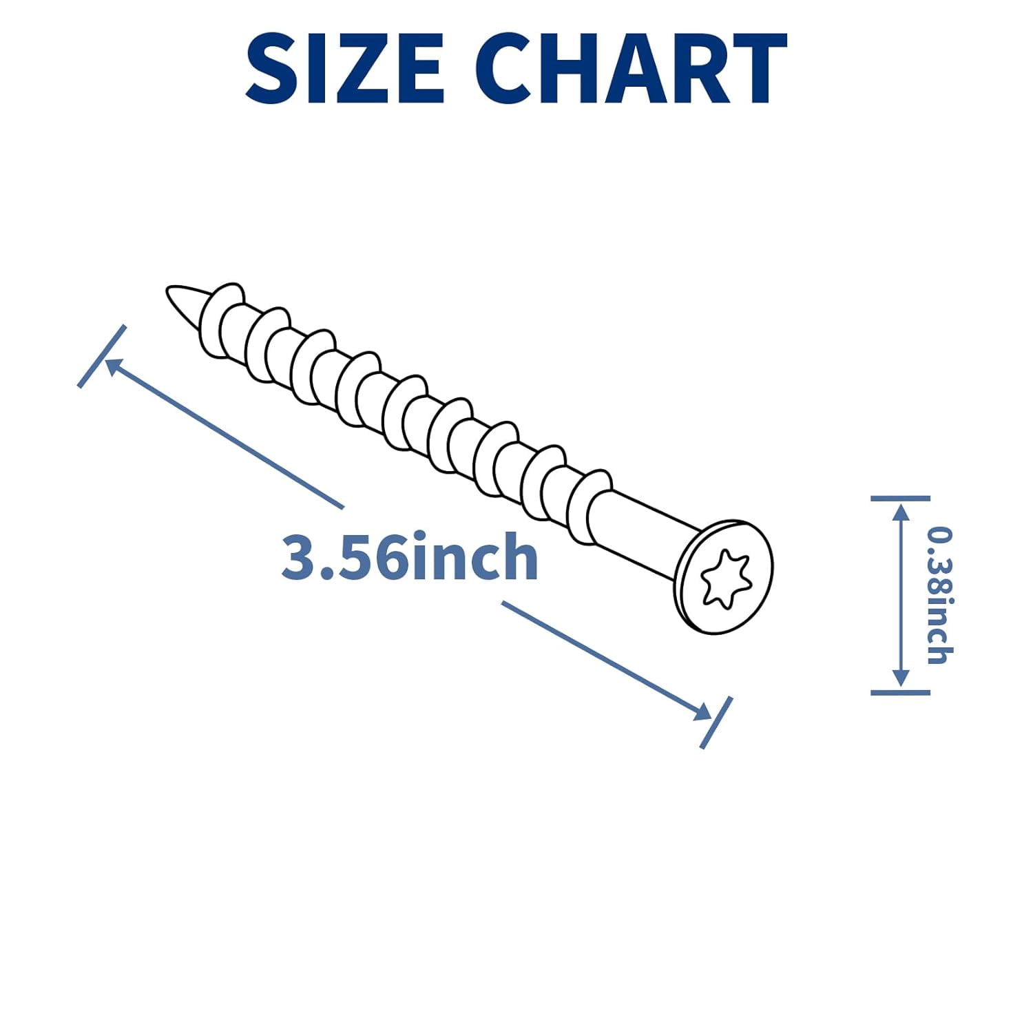 GARGENTOL Wood Screws #10 x 3-1/2", 250 PCS Construction Fence Deck Exterior Screws for Wood, Rust Resistant, T25 Star Bits Included, Brown