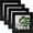 Black, variant on 4x4 Picture Frames Set of 4, Made of Solid Wood Covered by Plexiglass Display 4x4 for Table Top Display and Wall Mounting Photo Frame, Black