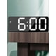thumbnail image 3 of Led Electronic Alarm Clock With Dual Power Supply And Voice Control - Simple Style Clock With Date, Time, Temperature And Snooze Function-Good, 3 of 5