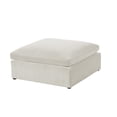 thumbnail image 4 of Best Master Furniture Remington 6-piece Ivory Velvet Modular Sectional, 4 of 4