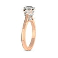 thumbnail image 3 of IGI Certified 3 Carat Oval Shape Lab Grown Diamond Engagement Ring | 14K Rose Gold | Siran Secret Halo Lab Diamond Ring | FG-VS1-VS2 Quality Friendly Diamonds, 3 of 6
