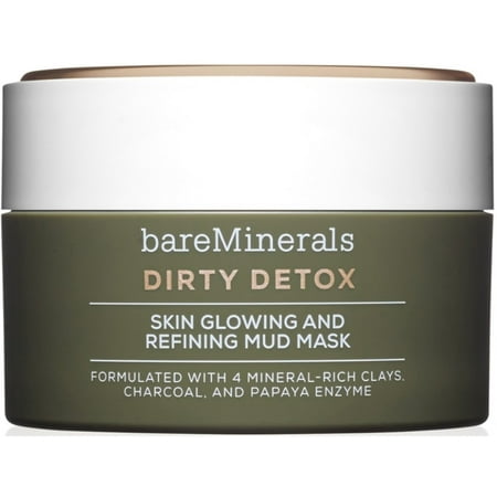 BareMinerals Dirty Detox Skin Glowing & Refining Mud Mask 2.04 (Best Mask For Glowing Skin)
