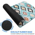 thumbnail image 6 of Long Mouse Pads for Desk,Blue Geometric Flower Diamond Pattern Desk Mats on Top Of Desks, Desk Mouse Pad Extra Large with 3mm Non-Slip Base and Stitched Edge for Gaming,Office,Work,Home 31.5"x11.8", 6 of 6