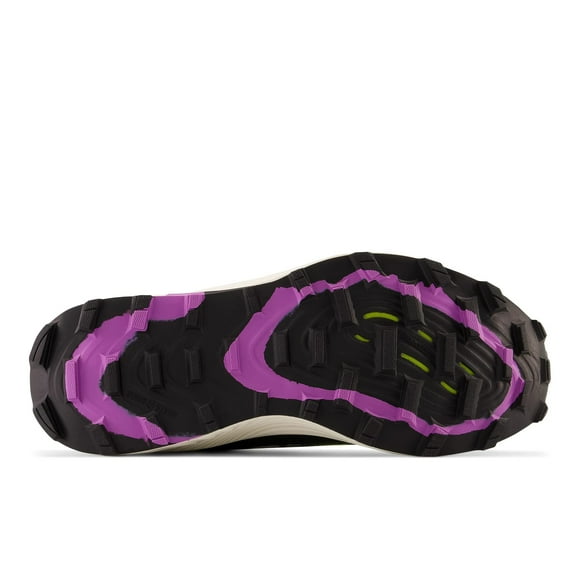 New Balance Women's FuelCell Summit Unknown v3, Hiking, Trail & Running Shoes, Lemonade/Black/Mystic Purple, 8.5 Wide