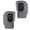 2 PCS, variant on Electric Foot and Ankle Massager with Heat and Vibration - 3 Modes 4 Heat Levels Smart Timer Touch Control - Compact for Home Travel