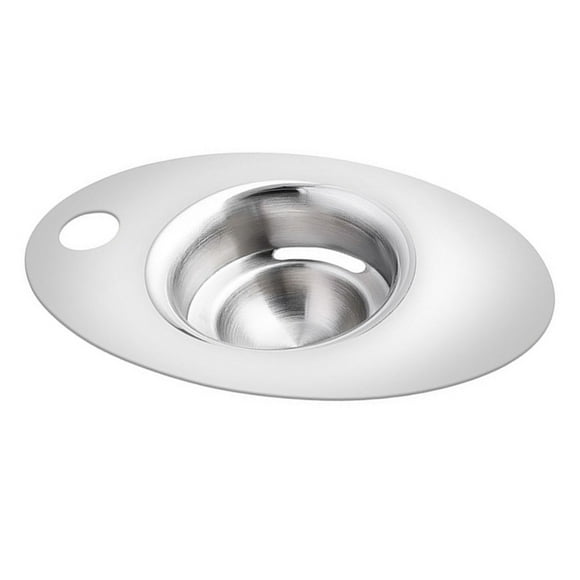 SHAGUOZHOU Egg Separator For Eggs Egg White Separator Stainless Steel Polished Egg Yolk Separator With Hanging Hook Design For Separate Egg White Egg Mesh Metal Strainer Kitchen Overflow Cover