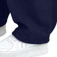 thumbnail image 6 of UACY Girls Wide Leg Sweatpants Baggy Sweat Pants for Teen Girls Kids Loose Fit Straight Leg Joggers with Pockets Drawstring Waist (Navy, 5-6 Years), 6 of 6