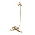 thumbnail image 1 of Tea Cup and Plate Display Stand Brass Holder with Gold Color Accessories Elegant Large, 1 of 9
